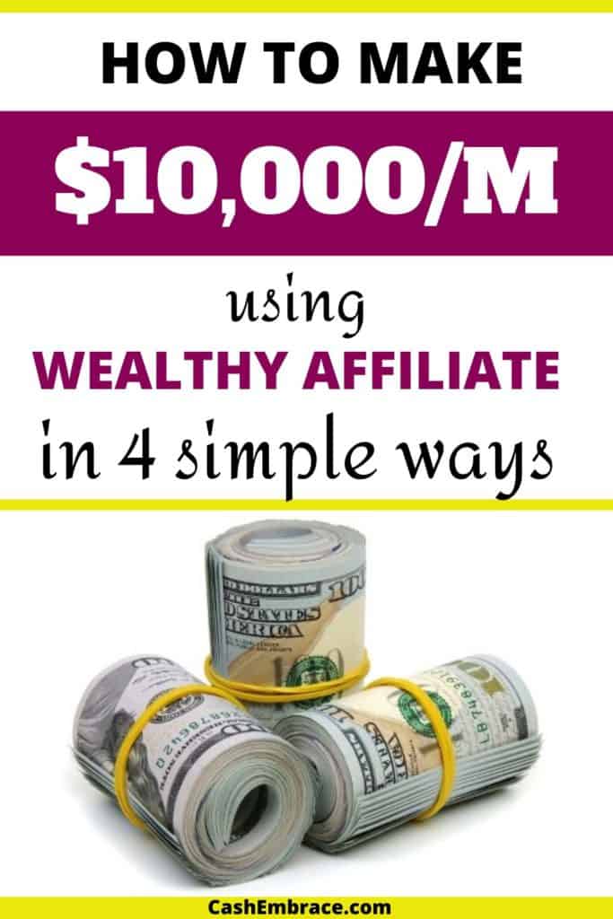 how to make money with wealthy affiliate earn $10,000 per month with affiliate marketing