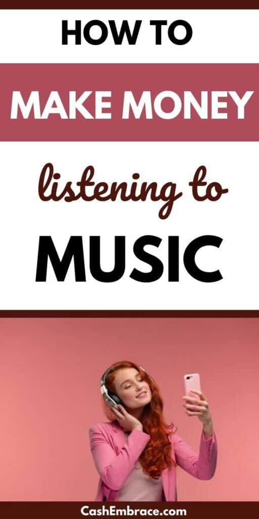 how to make money listening to music