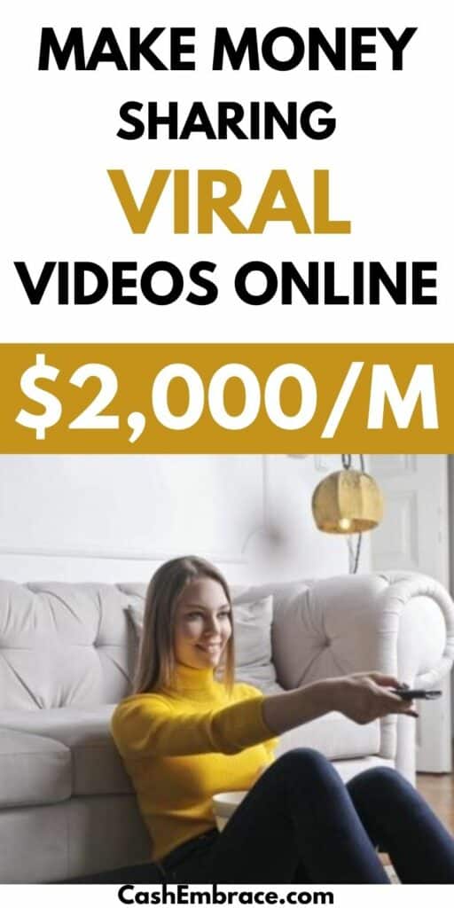 make money posting videos online earn $2,000 per month