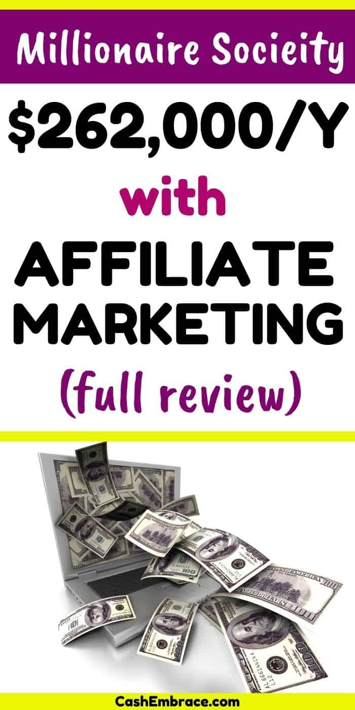 how to make $262,000 per year with affiliate marketing