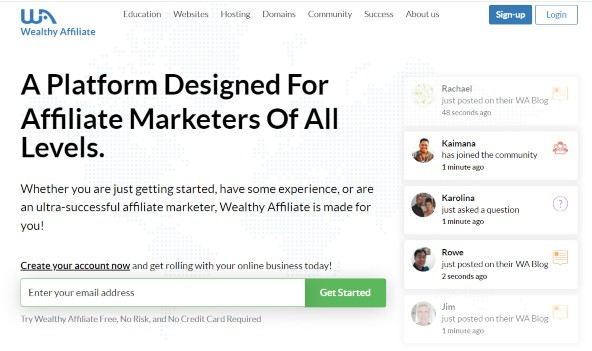 what is wealthy affiliate and how does it work