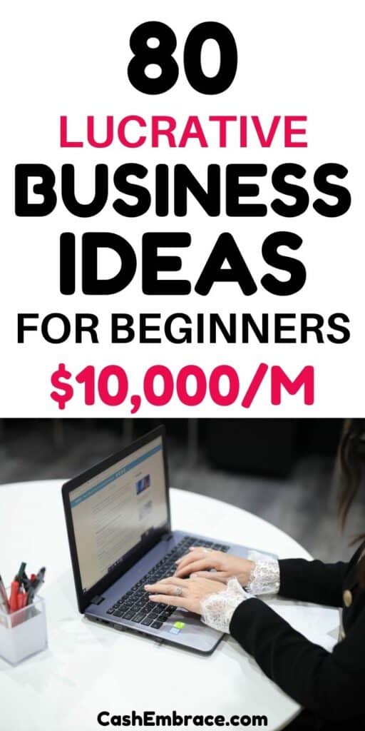 80 lucrative online business ideas for beginners