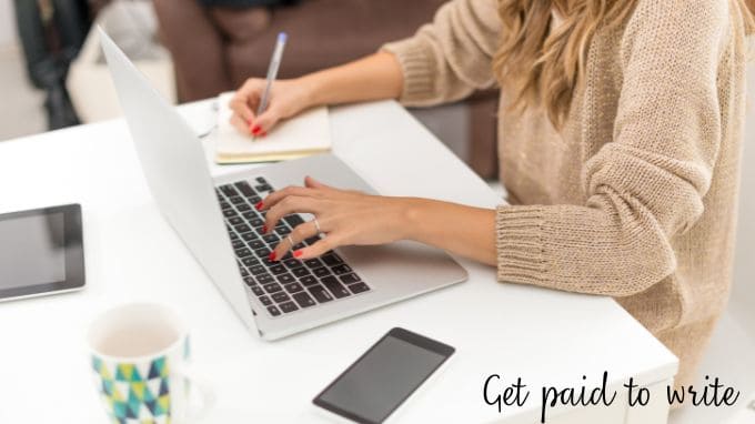 get paid to write online