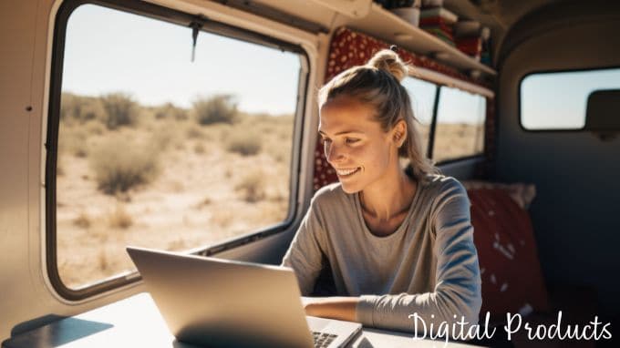 simple ways to get paid to travel create and sell digital products