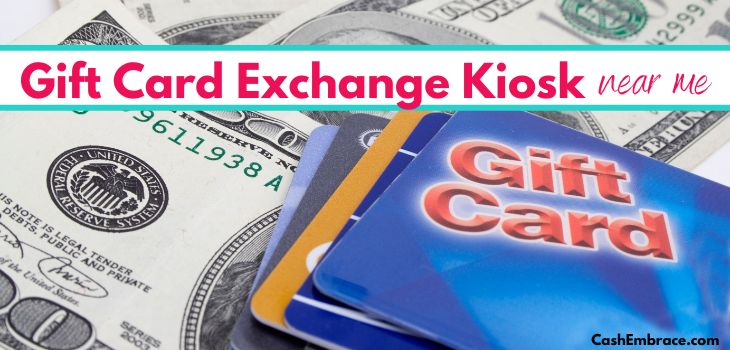 gift card exchange kiosk near me convert gift cards to cash