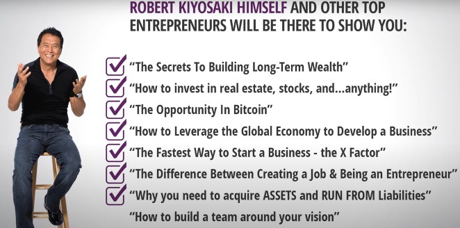 rich dad summit webinar introduction