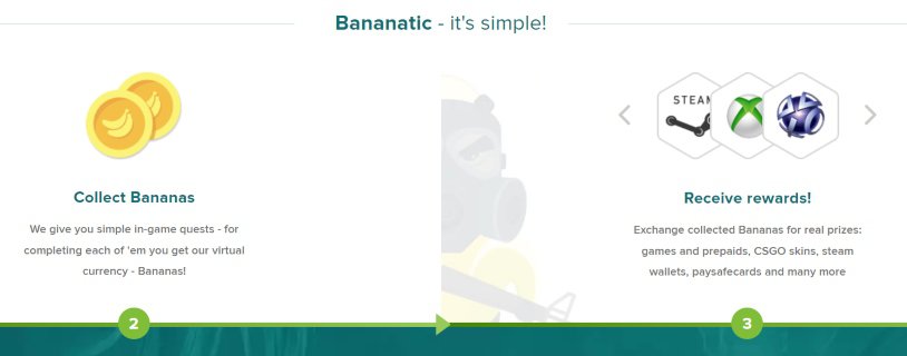 bananatic is one of the best apps that pay you to play games