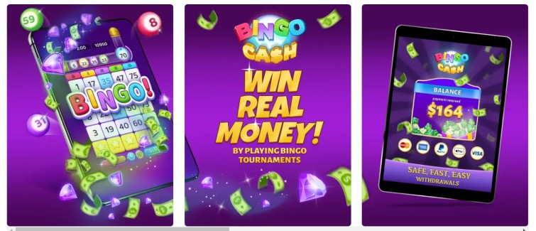 play Bingo Cash to win free PayPal money