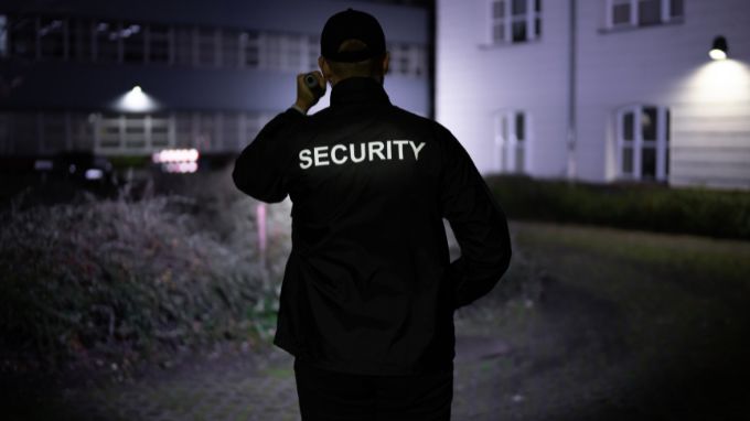 work as a security guard