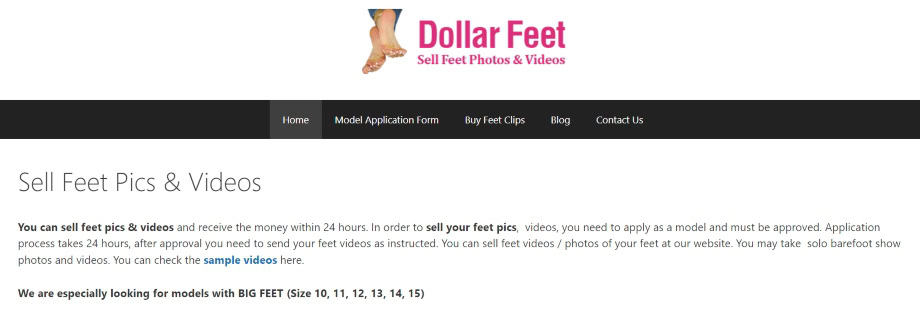 Dollar Feet