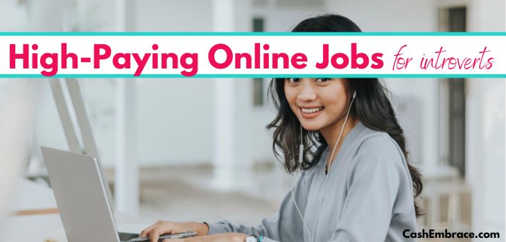 best online jobs for introverts to earn money from home