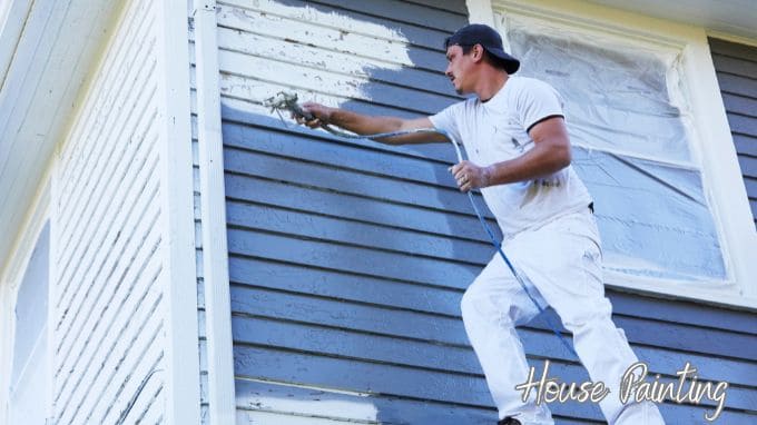 easy side hustles for men house painting