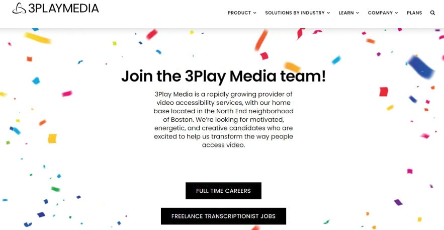 3playmedia offers high-paying online transcription jobs