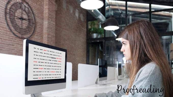 online proofreading jobs