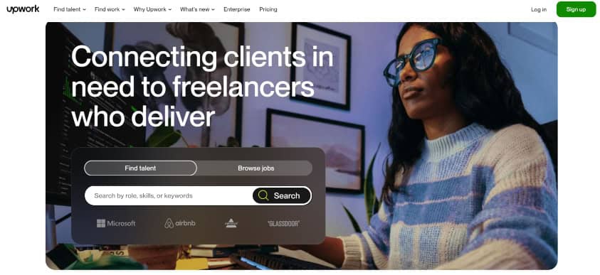 upwork is one of the top platforms anyone can join to get paid to type