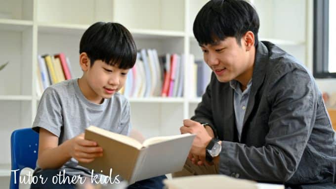 tutor other kids