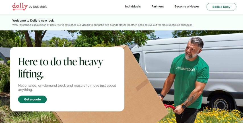dolly is one of the lesser-known gig economy apps