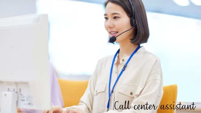 call center assistant