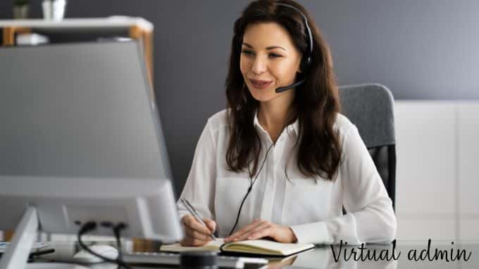 easy remote jobs: virtual admin gigs
