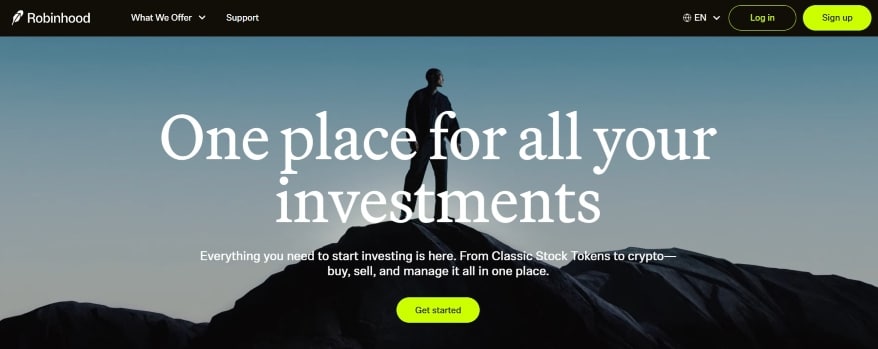 best investment apps to make money fast the Robinhood app