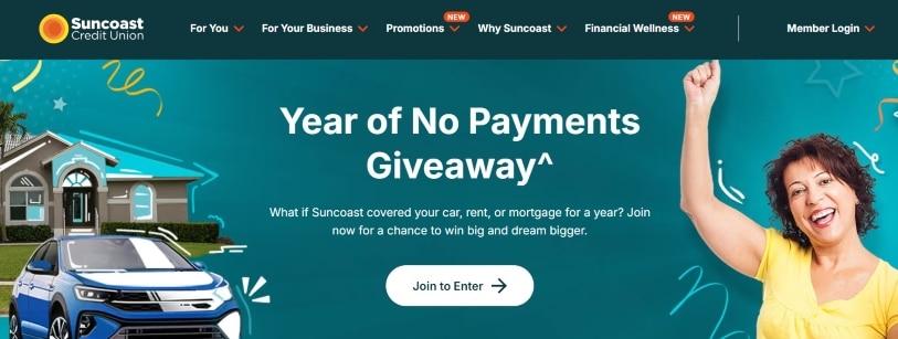 where to cash in coins for free suncoast credit union