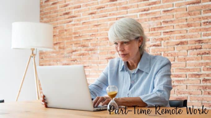finding a part-time remote work is one of the free side hustles for retirees