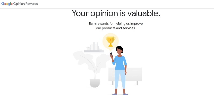 google opinion rewards
