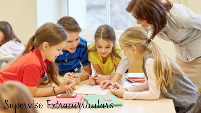 offline side hustles for teachers supervise extracurriculars 