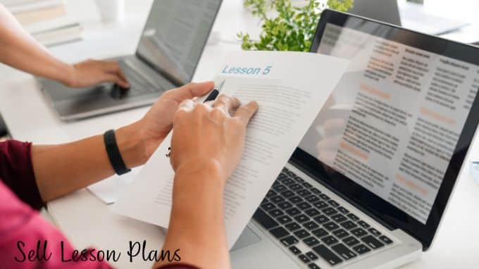 sell lesson plans