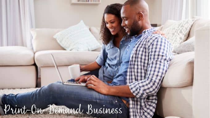 start a print-on-demand business